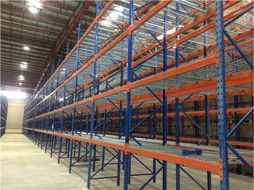 Estantería de malla de alambre galvanizado