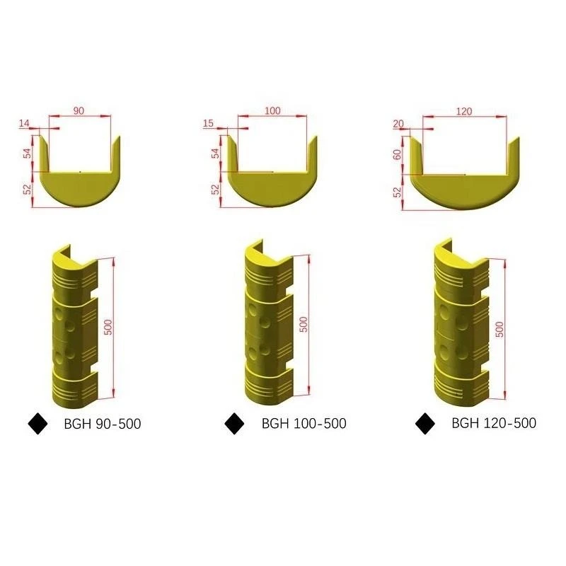Integrated Plastic Upright Protector factory