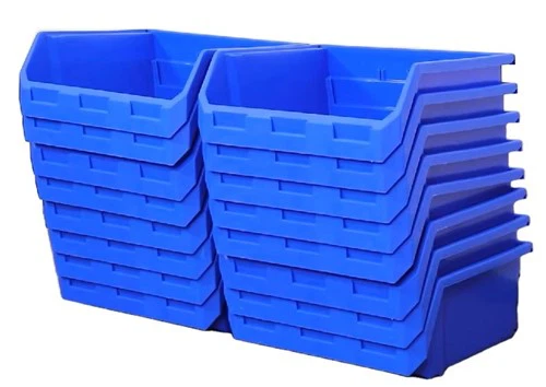 Caja de componentes de piezas de contenedor de almacenamiento de plástico de almacén